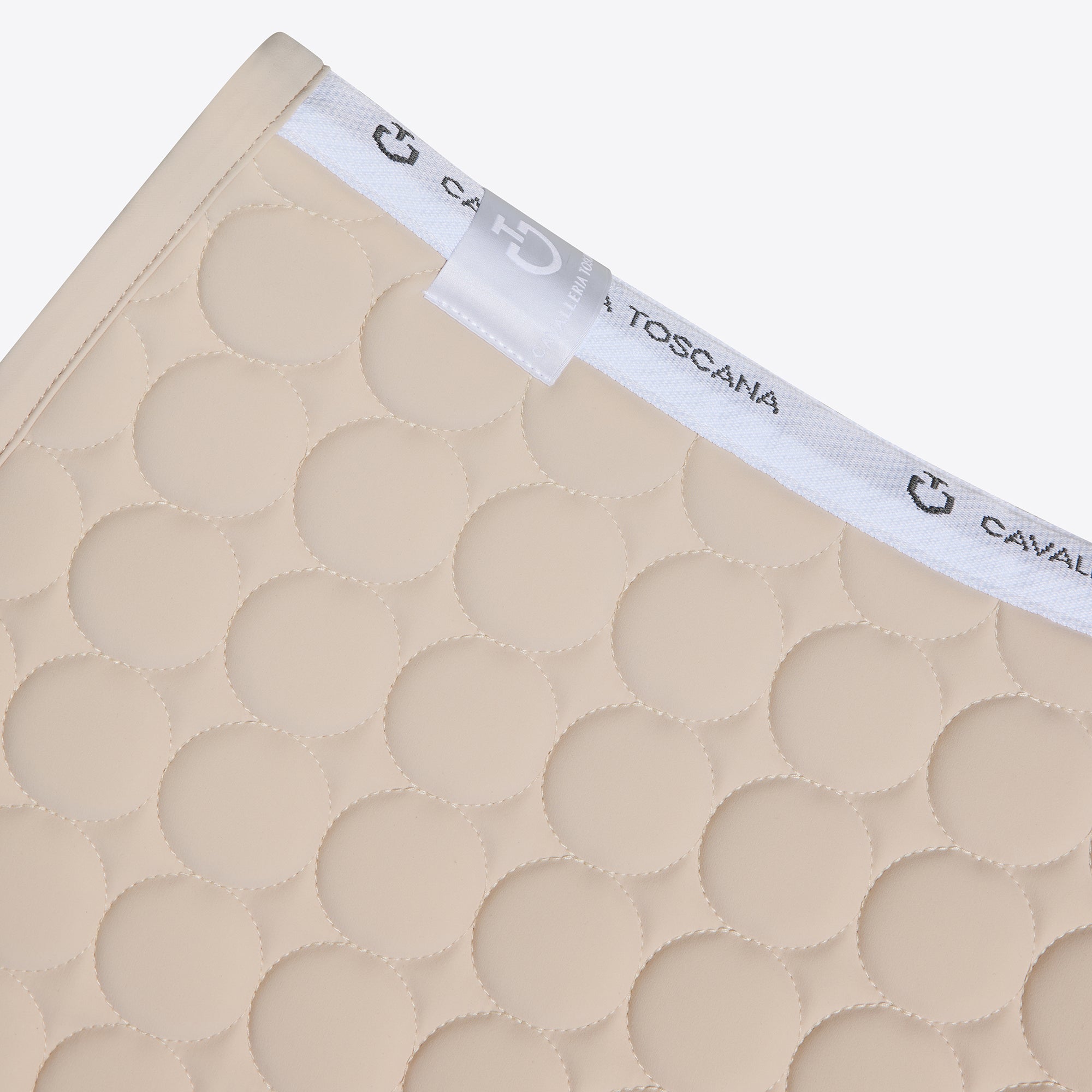 Cavalleria Toscana Circle Quilted Jersey Zadeldek