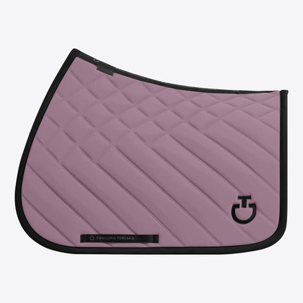 Cavalleria Toscana Diamonds & Lines Quilted Zadeldek