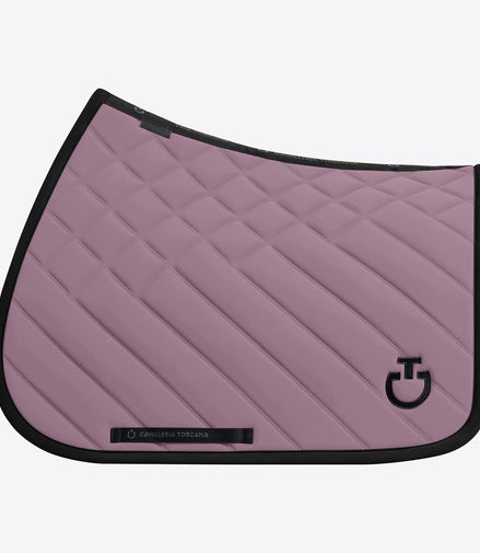 Cavalleria Toscana Diamonds & Lines Quilted Zadeldek