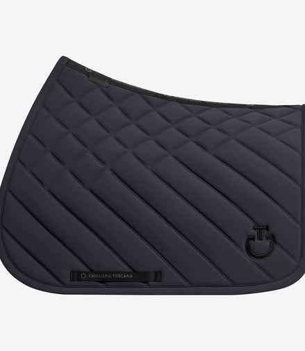 Cavalleria Toscana Diamonds and Lines Quilted Zadeldek