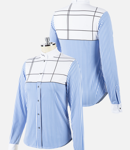 Animo Polynesia Competition Shirt Long Sleeves Light Blue