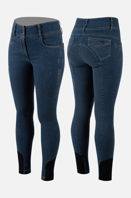 Animo Dames Nigeria Full Grip Jeans Rijbroek