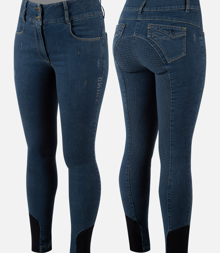 Animo Dames Nigeria Full Grip Jeans Rijbroek