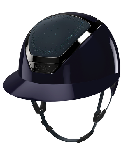 Kask Star Lady Pure Shine Atlantic Blue Chrome Black In-Out Navy/Blue Montana