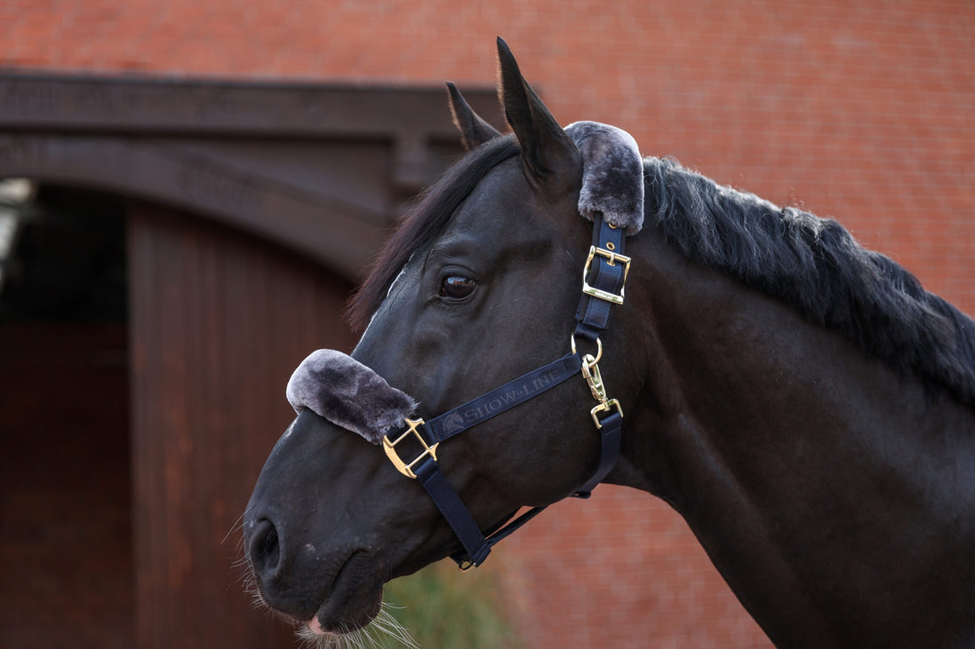 Bucas Show-Line Half Fur Halster