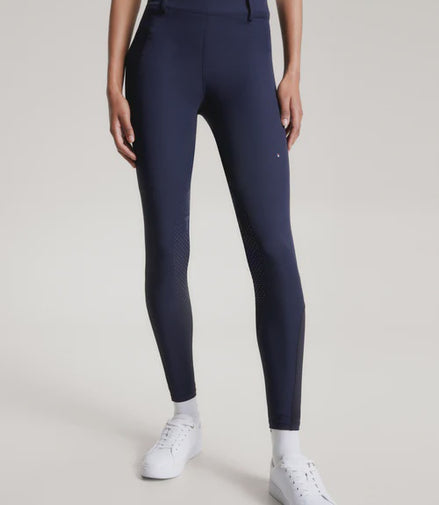 Tommy Hilfiger Equestrian Dames Hudson Hybrid Knee Grip Rijbroek Desert Sky