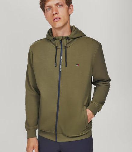 Tommy Hilfiger Equestrian Glenn Trui Met Rits Heren