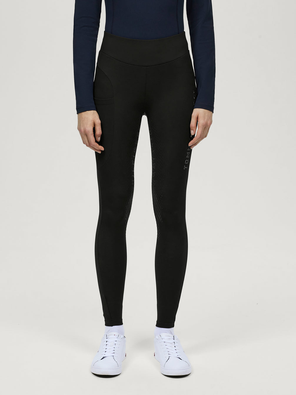 Tommy Hilfiger Elmira Winter Rhinestone Full Grip Women's Riding Leggings