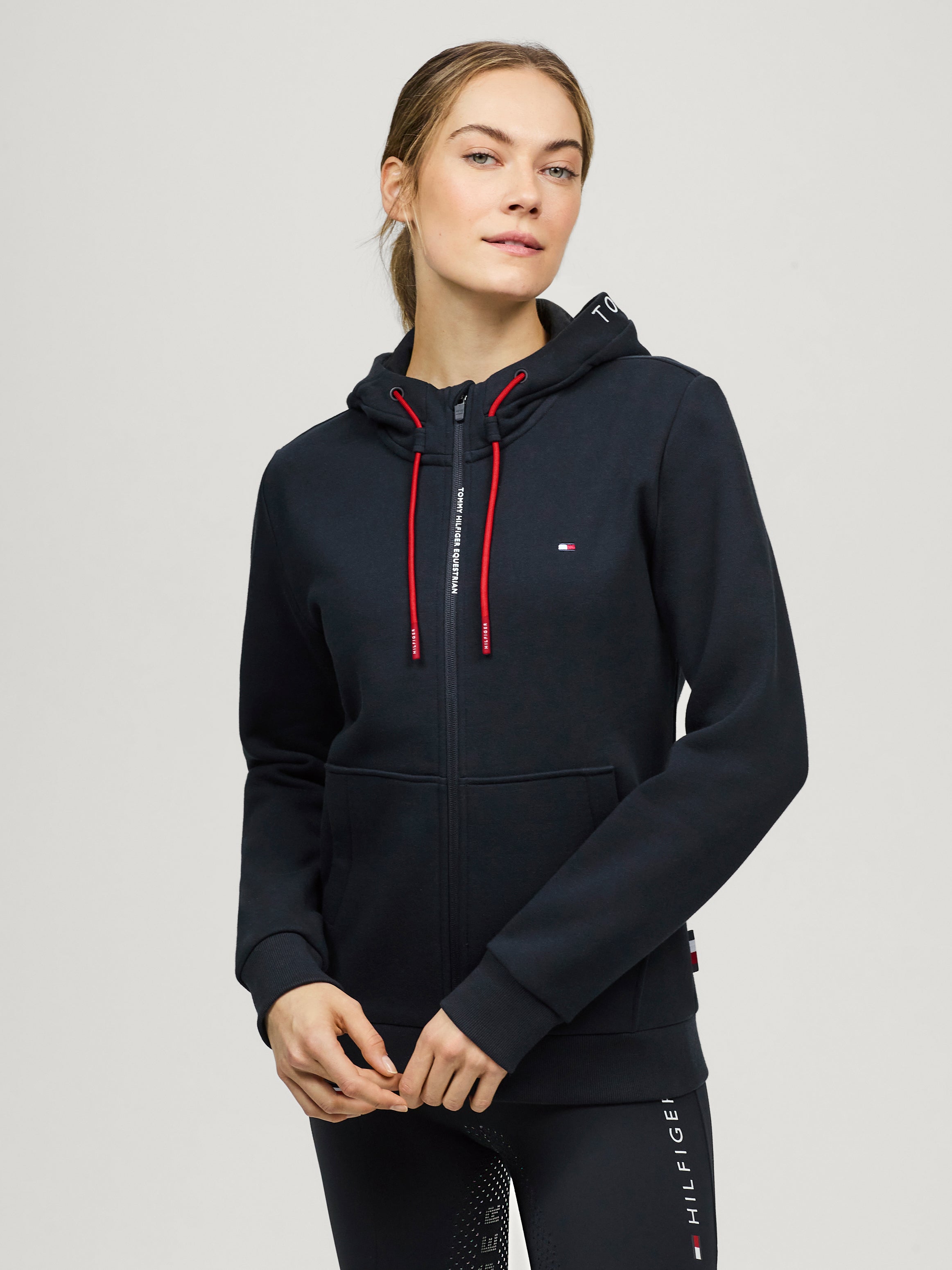 Tommy Hilfiger Equestrian Union Trui Met Rits Unisex