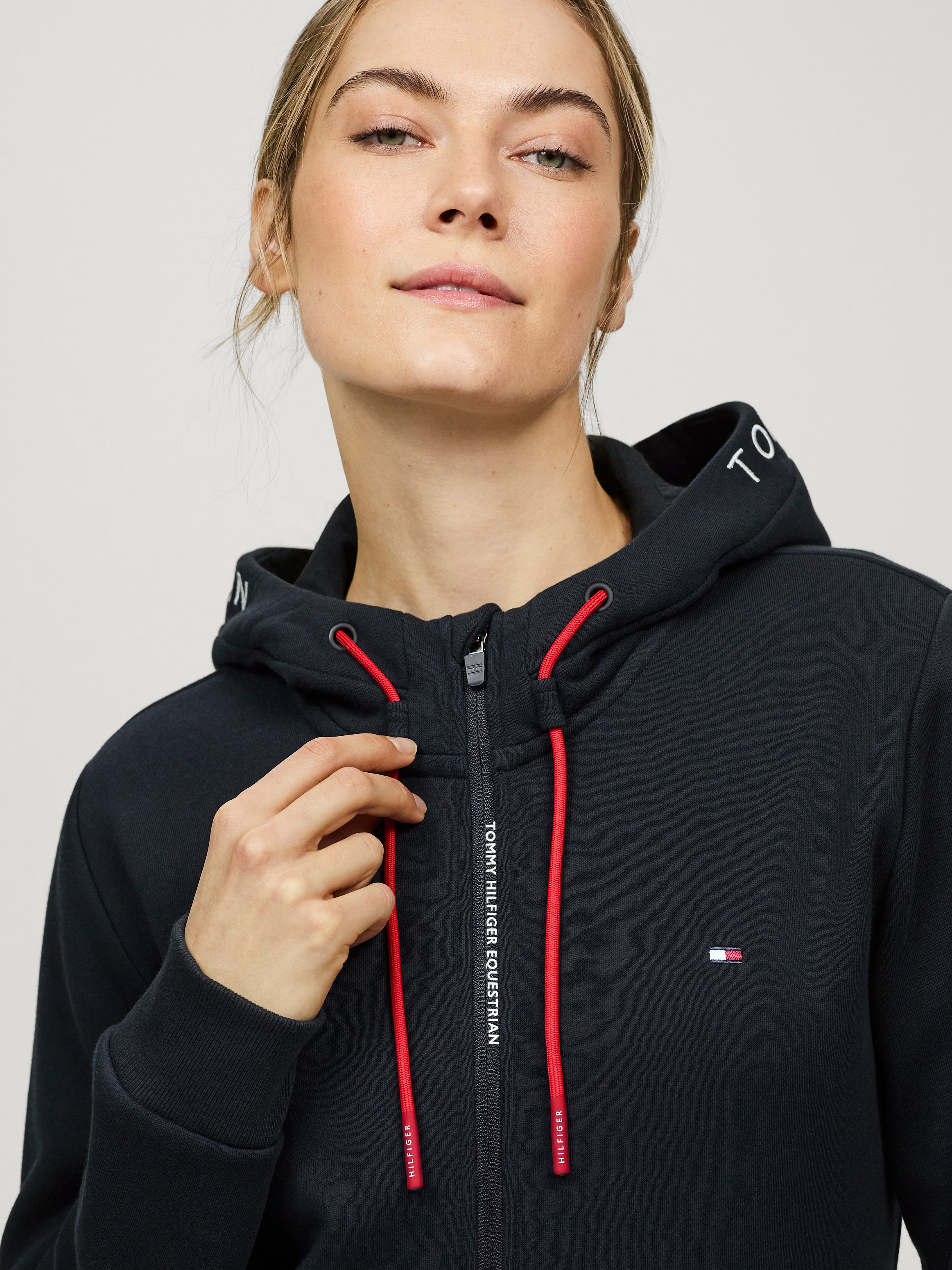 Tommy Hilfiger Equestrian Union Trui Met Rits Unisex
