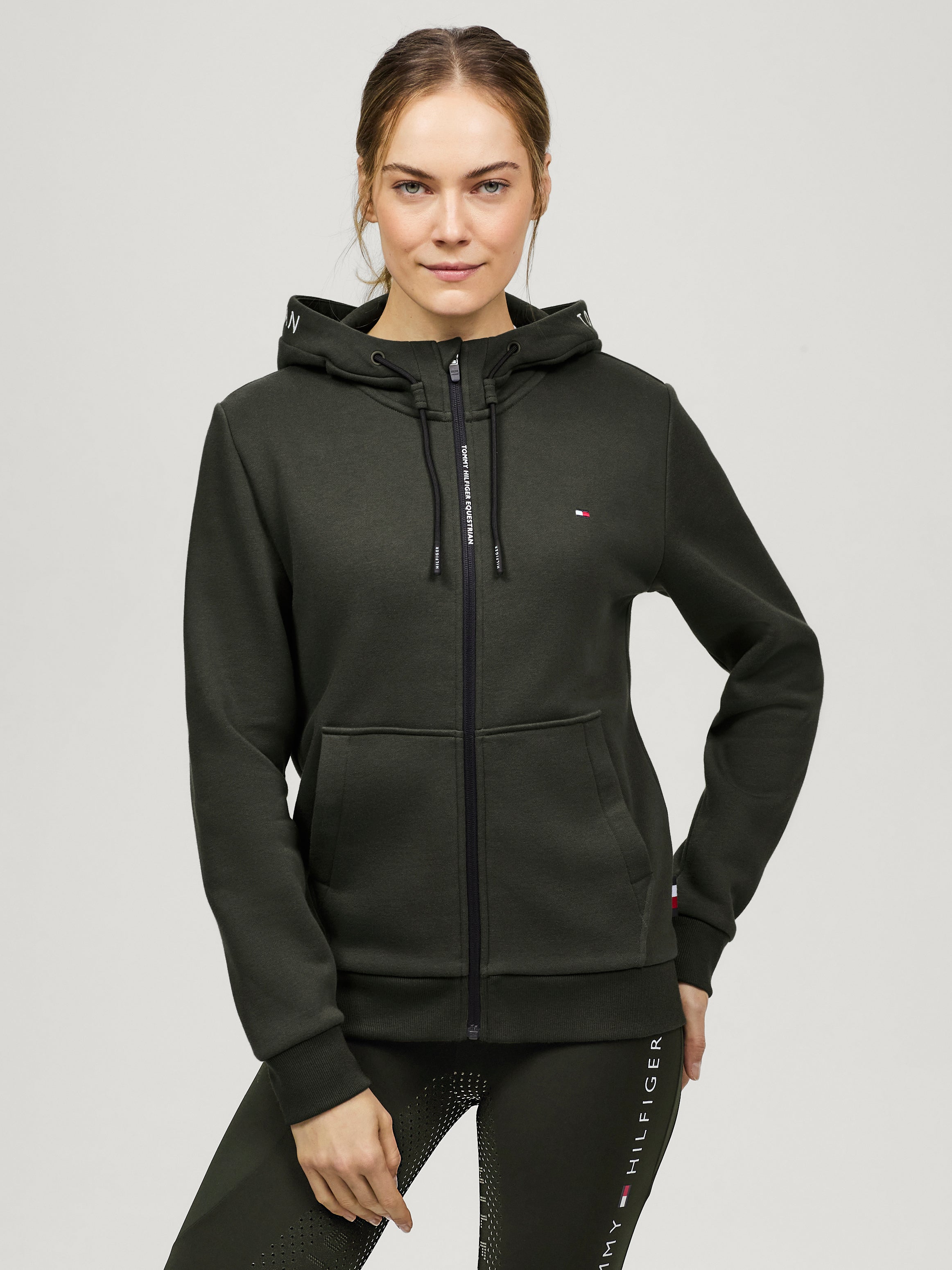 Tommy Hilfiger Equestrian Union Trui Met Rits Unisex