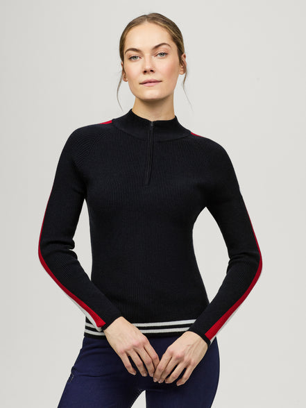 Tommy Hilfiger Carol 1/4 Zip Sweater Dames