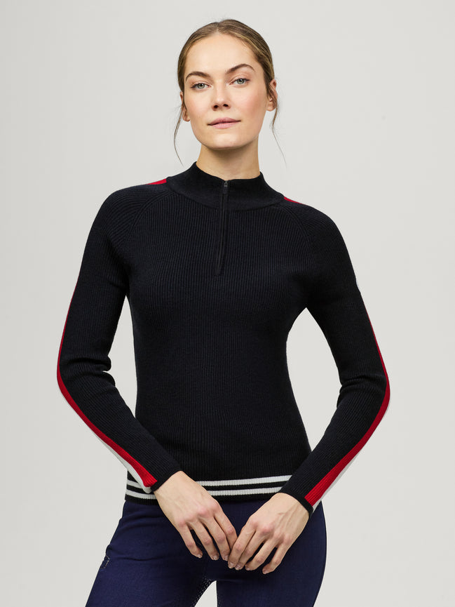 Tommy Hilfiger Carol 1/4 Zip Sweater Dames