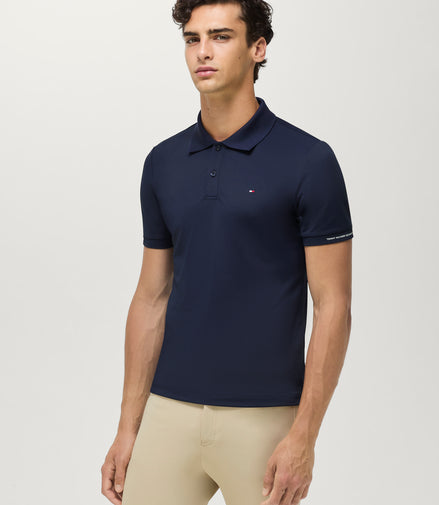 Tommy Hilfiger Equestrian Fresco Tech Polo Heren