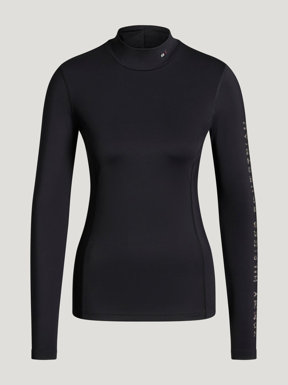 Tommy Hilfiger Amelie Rhinestone High Neck Baselayer Dames