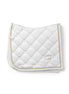 Equestrian Stockholm Zadeldoek Gold White Perfection
