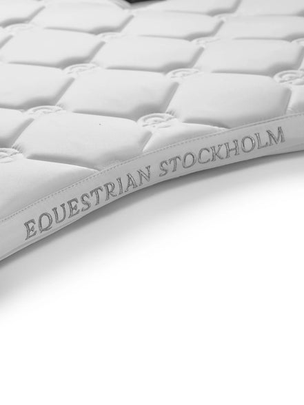 Equestrian Stockholm Zadeldoek White Perfection