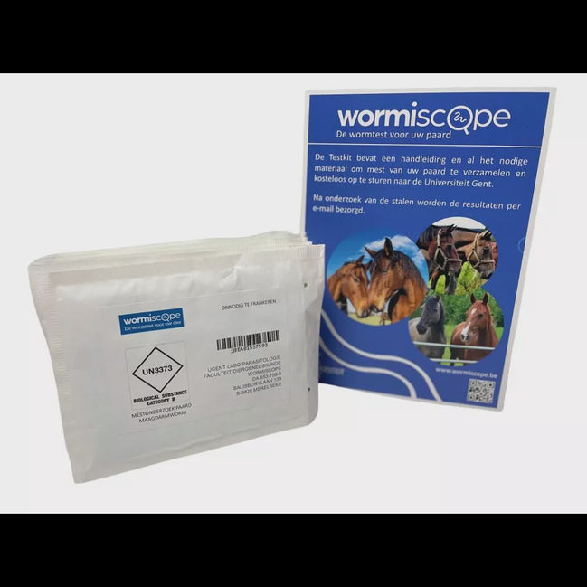 Wormiscope testkit voor paarden