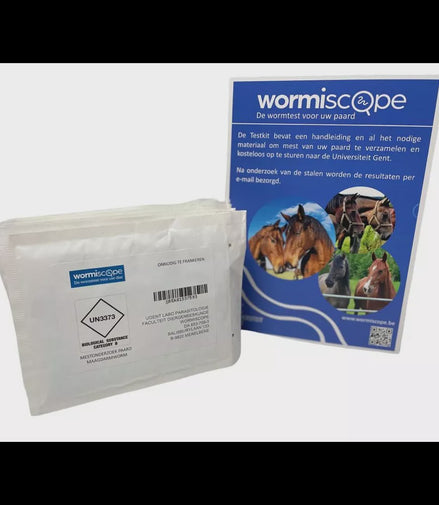 Wormiscope testkit voor paarden