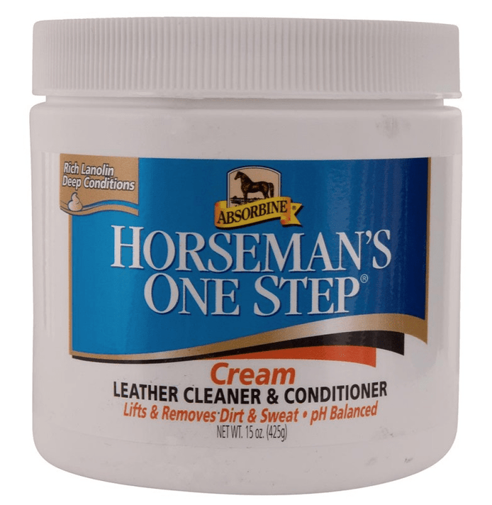 Absorbine Ledercrème Horseman's One Step 425 g Lederonderhoud - Maddelin Equestrian Absorbine