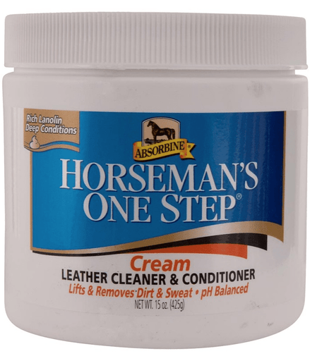 Absorbine Ledercrème Horseman's One Step 425 g Lederonderhoud - Maddelin Equestrian Absorbine