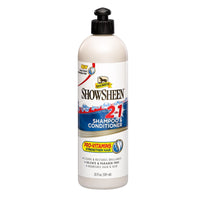 Absorbine Showsheen 2 in 1 Shampoo and Conditioner 591ml Verzorgingsproducten - Maddelin Equestrian Absorbine