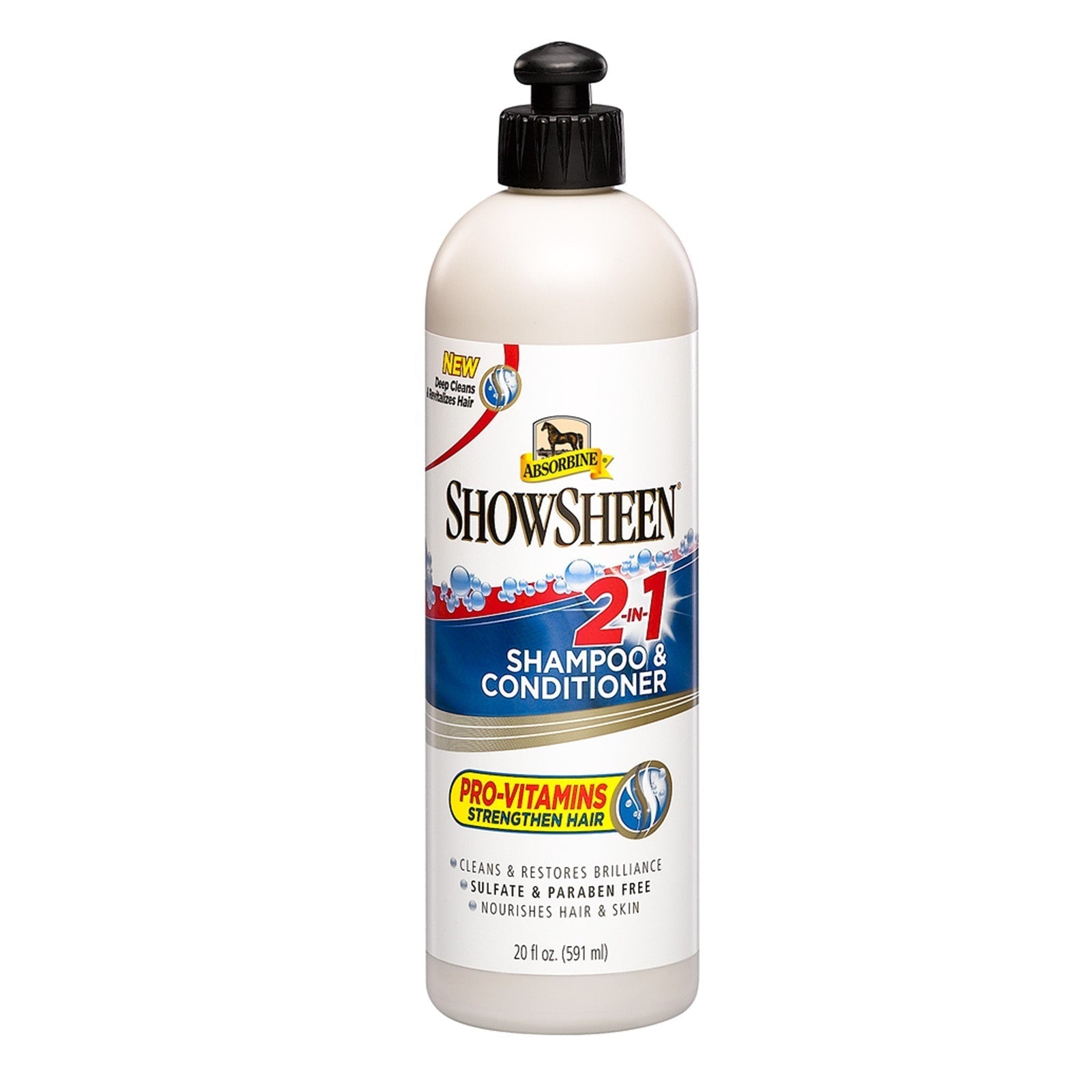 Absorbine Showsheen 2 in 1 Shampoo and Conditioner 591ml Verzorgingsproducten - Maddelin Equestrian Absorbine