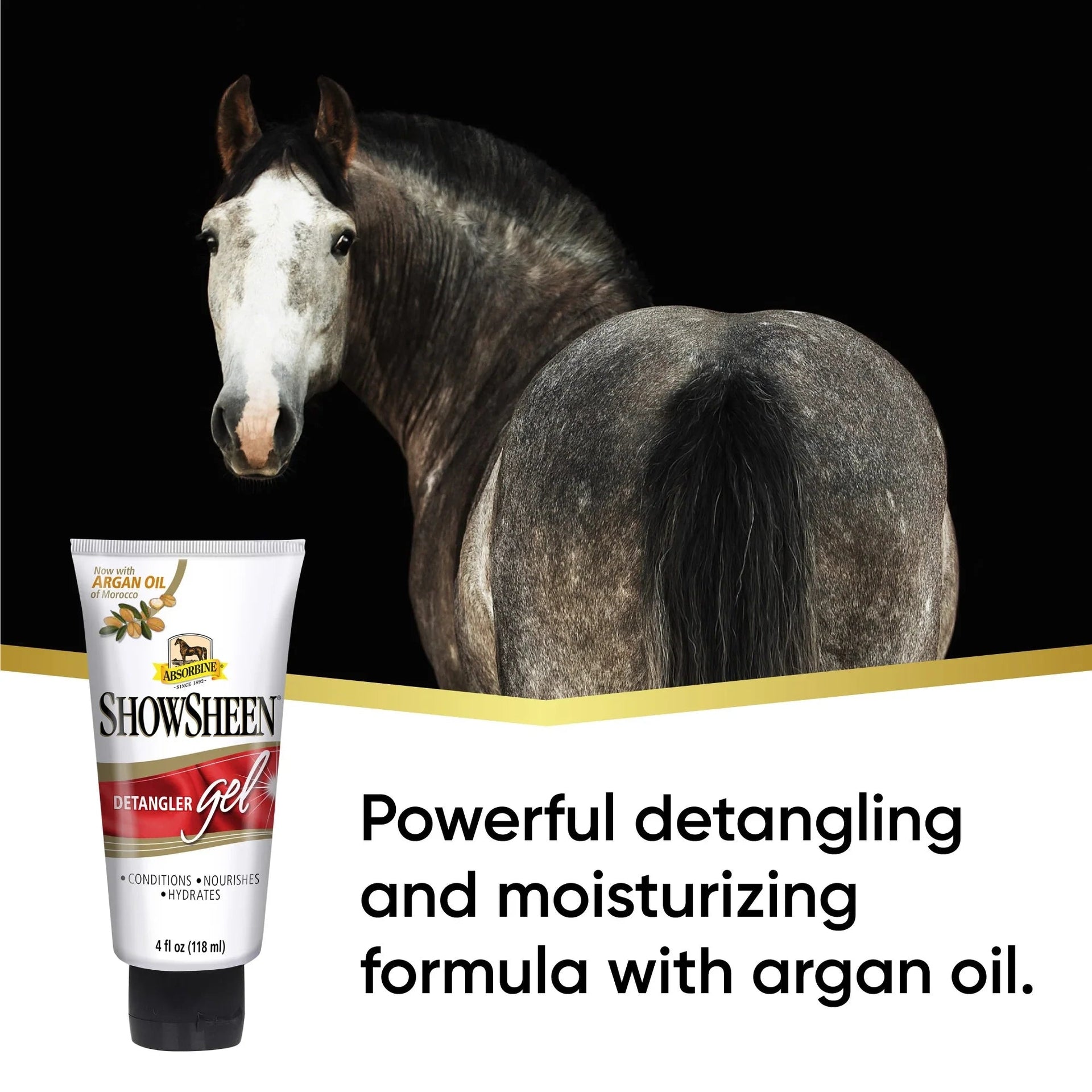 Absorbine Showsheen Detangler Gel 118ml Verzorgingsproducten - Maddelin Equestrian Absorbine