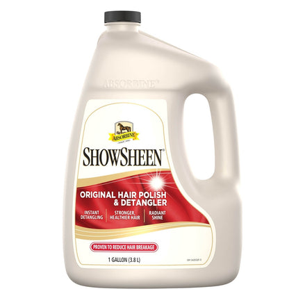 Absorbine ShowSheen Haarverzorger & Ontklitter Navulling 3.8L Verzorgingsproducten - Maddelin Equestrian Absorbine