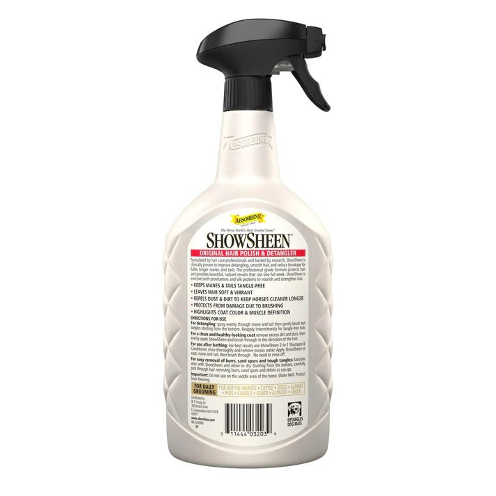 Absorbine ShowSheen Hair Polish & Detangler Verzorgingsproducten - Maddelin Equestrian Absorbine