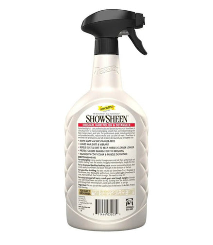 Absorbine ShowSheen Hair Polish & Detangler Verzorgingsproducten - Maddelin Equestrian Absorbine