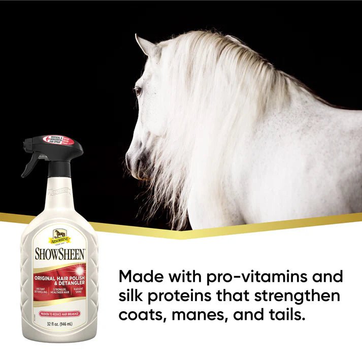 Absorbine ShowSheen Hair Polish & Detangler Verzorgingsproducten - Maddelin Equestrian Absorbine