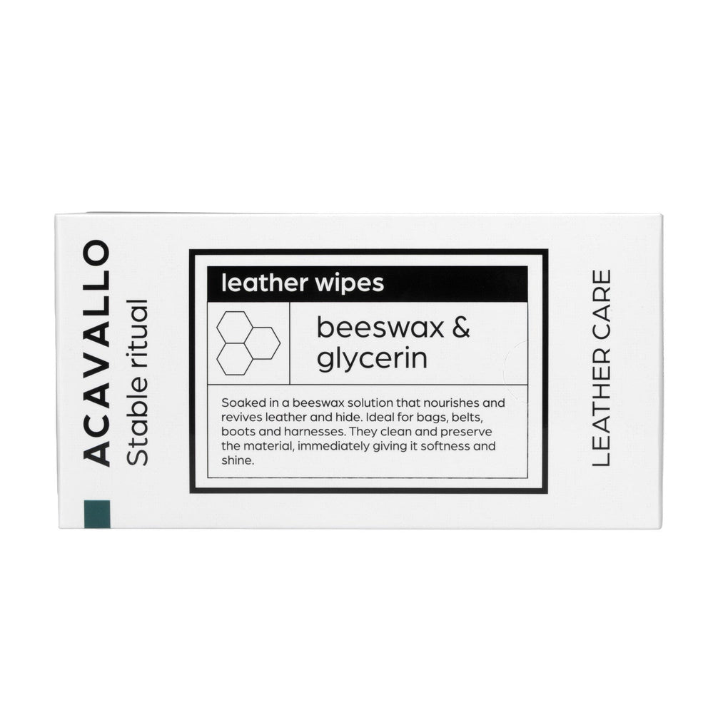 Acavallo Beeswax Leder Doekjes Lederonderhoud - Maddelin Equestrian Acavallo