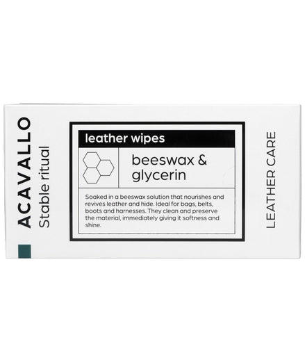 Acavallo Beeswax Leder Doekjes Lederonderhoud - Maddelin Equestrian Acavallo