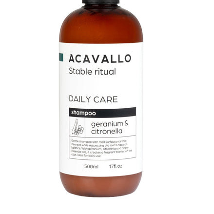 Acavallo Citronella & Geranium Anti - Vliegen Shampoo Verzorgingsproducten - Maddelin Equestrian Acavallo