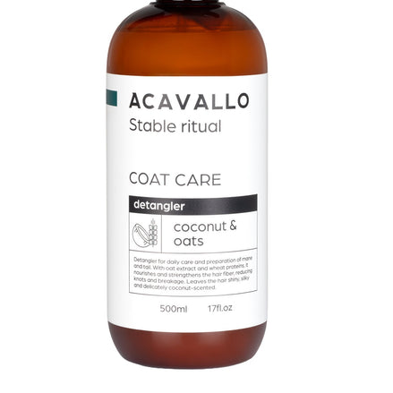 Acavallo Coconut & Oat Detangler Verzorgingsproducten - Maddelin Equestrian Acavallo