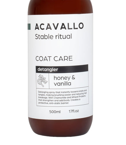 Acavallo Honey & Vanilla Detangler Verzorgingsproducten - Maddelin Equestrian Acavallo