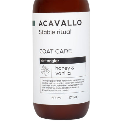 Acavallo Honey & Vanilla Detangler Verzorgingsproducten - Maddelin Equestrian Acavallo