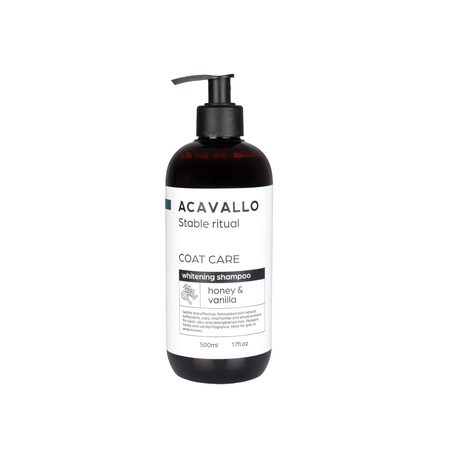 Acavallo Honey & Vanilla Shampoo For Gray Verzorgingsproducten - Maddelin Equestrian Acavallo