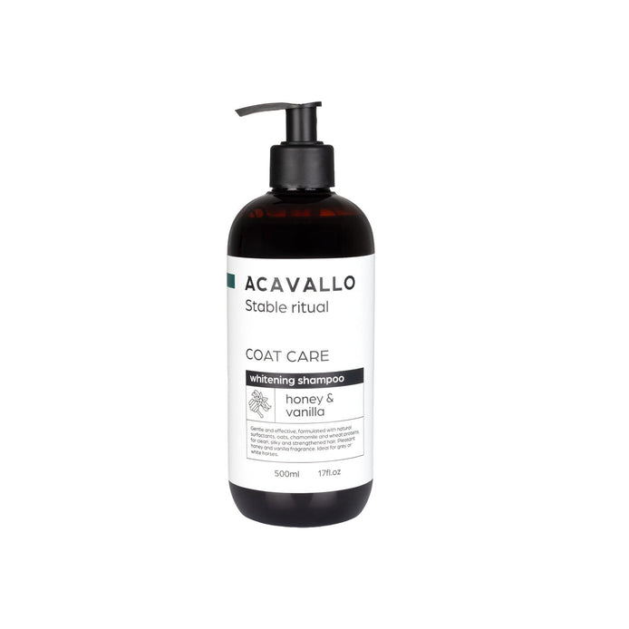 Acavallo Honey & Vanilla Shampoo For Gray Verzorgingsproducten - Maddelin Equestrian Acavallo