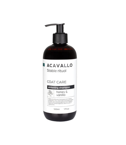 Acavallo Honey & Vanilla Shampoo For Gray Verzorgingsproducten - Maddelin Equestrian Acavallo