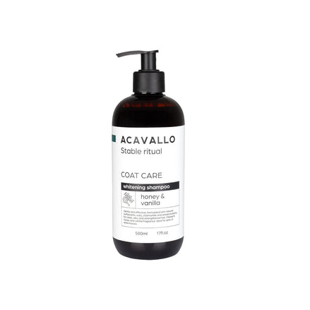 Acavallo Honey & Vanilla Shampoo For Gray Verzorgingsproducten - Maddelin Equestrian Acavallo