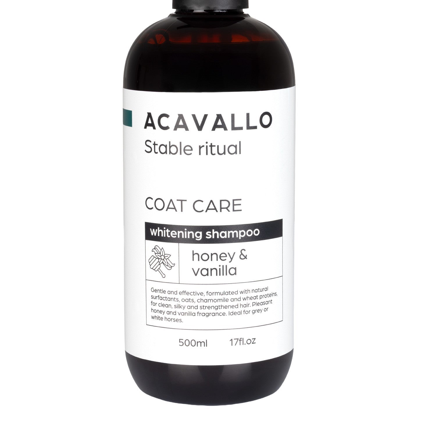 Acavallo Honey & Vanilla Shampoo For Gray Verzorgingsproducten - Maddelin Equestrian Acavallo