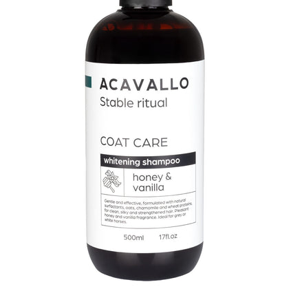 Acavallo Honey & Vanilla Shampoo For Gray Verzorgingsproducten - Maddelin Equestrian Acavallo
