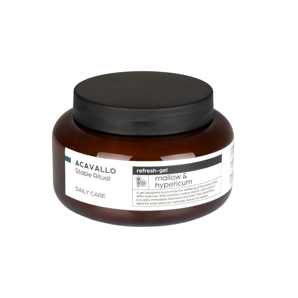 Acavallo Refresh Gel met Mallow & Hypericum Verzorgingsproducten - Maddelin Equestrian Acavallo