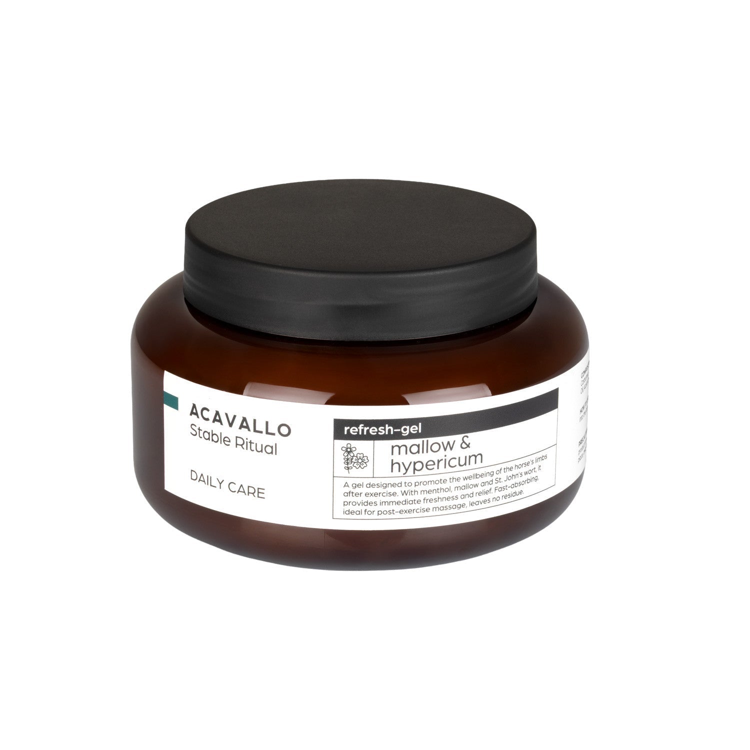 Acavallo Refresh Gel met Mallow & Hypericum Verzorgingsproducten - Maddelin Equestrian Acavallo