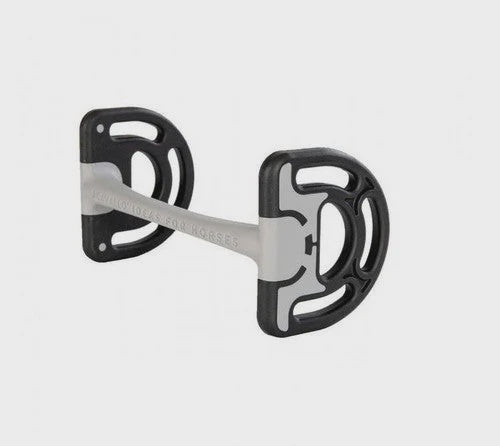 Acavallo Unbroken D-bar snaffle Sensitive Bit