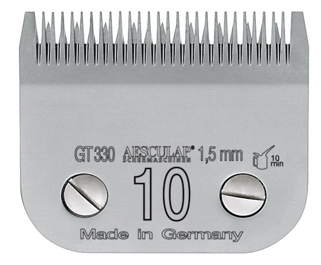 Aesculap Scheerkop 'SnapOn' - GT330 size 10 - 1;5mm Scheermachines - Maddelin Equestrian Aesculap