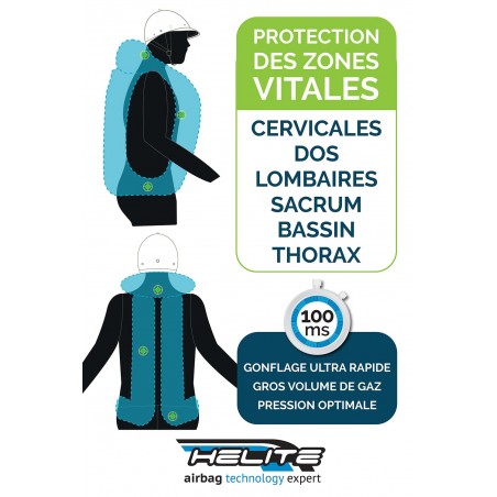 Airbag Helite Zip'In 2