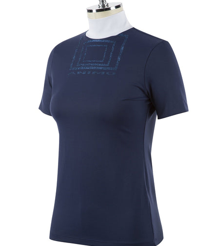 Animo Blur Dames Wedstrijdshirt Wedstrijdshirts - Maddelin Equestrian Animo Italia